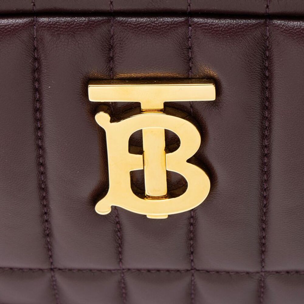 Burberry Quilted Lambskin TB Lola Small Camera Bag - Picture 10 of 11